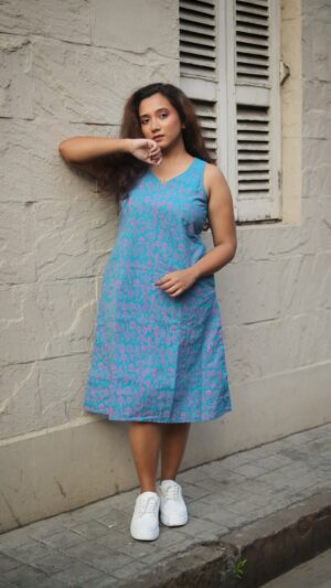 Pure cotton A-line Dress