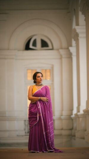 Handwoven Pure Cotton Jamdani Saree