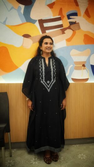 Handwoven Jamdani Kaftan