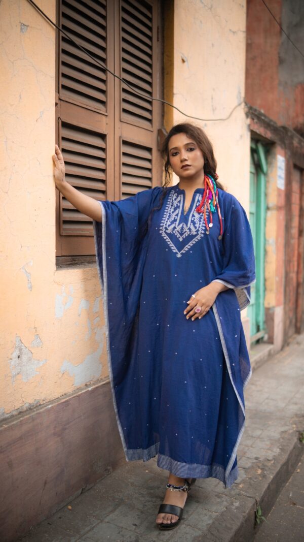 Handwoven Jamdani Kaftan