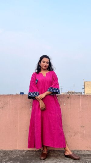 Summer Sorbet Antifit Maxi Dress- Watermelon Pink